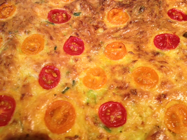 Frittata baked