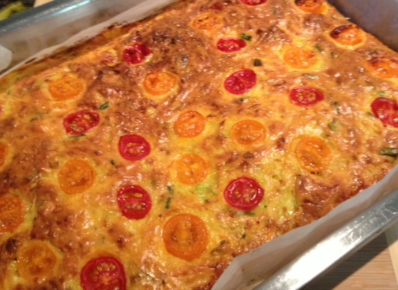 frittata in  tin cropped